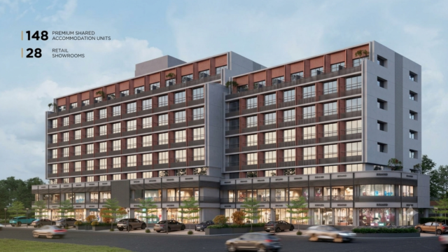 148 Premium Shared Accomodation Units and 28 Retail Showrooms