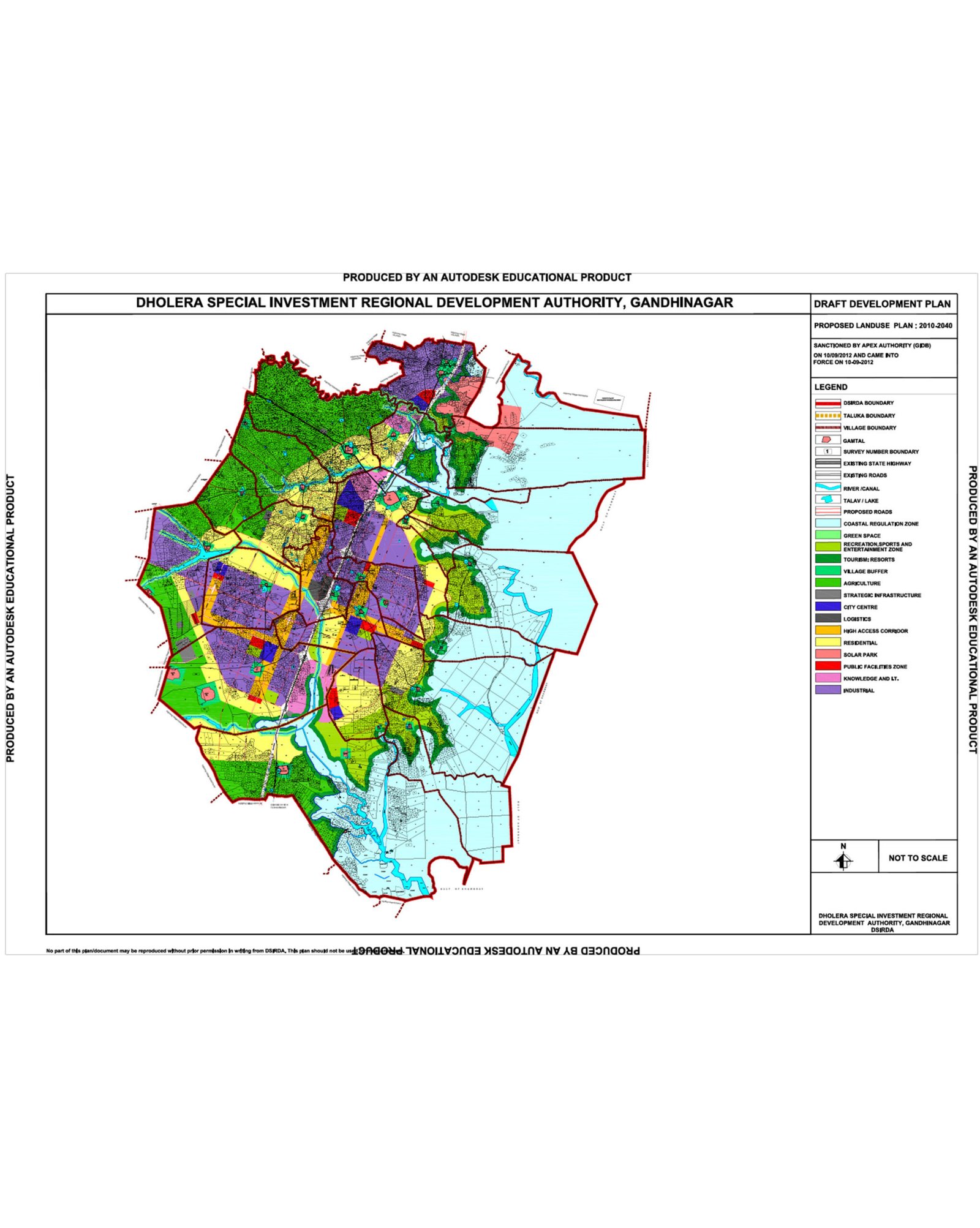 India's largest planned greenfield smart city.